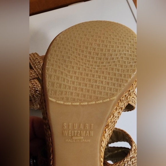 Stuart Weitzman Women’s Size 9 Weavit Platform Sandals EUC** - Picture 2 of 9